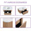Meuble-lavabo mural 36 po avec comptoir en faux marbre et lavabo en céramique