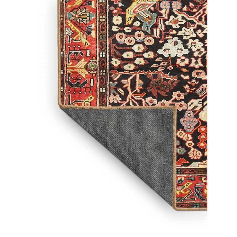 Tapis rouge à motif sud-ouest, Rectangle 5 pi x 7 pi