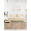 Tapis gris unique en laine noué à la main de style années 2000 de 6 pi 6 po x 11 pi Oliver-Graeme