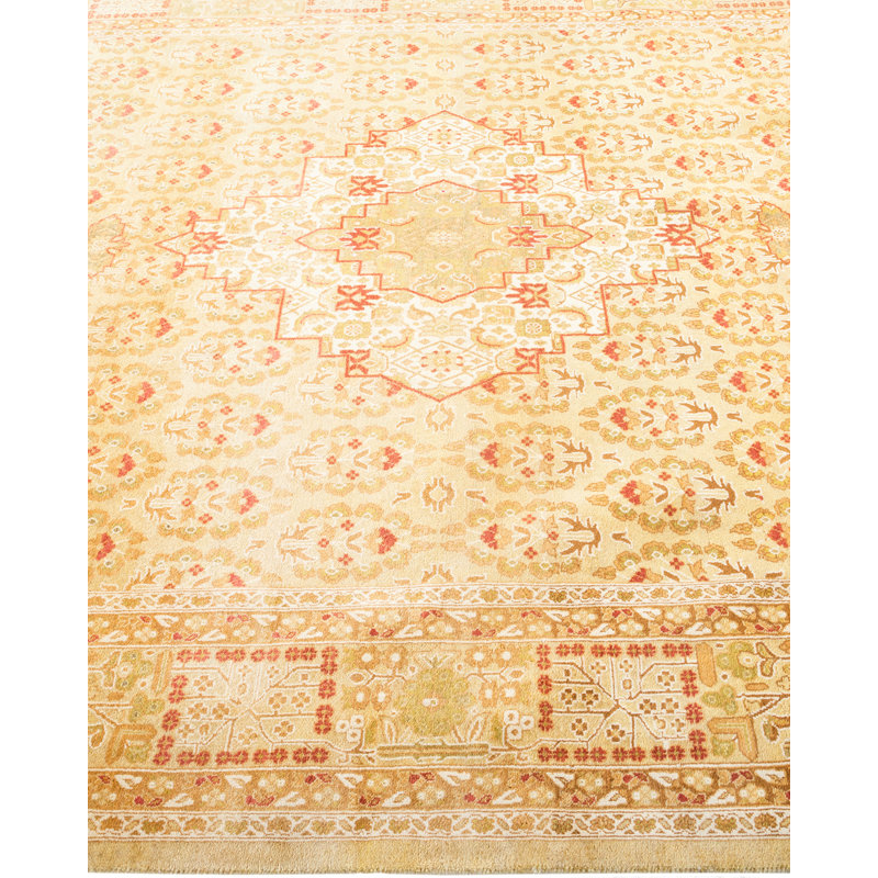 Classic One-of-a-Kind 6' 1" x 9' 3" Hand Knotted Area Rug