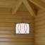 Luminaire suspendu à tambour simple à 1 lumière Tadwick-17126445