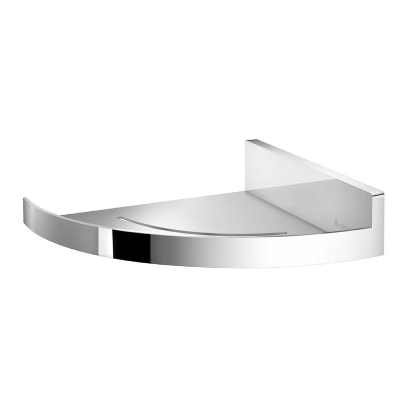 Tablette de douche murale d'angle , Acier inoxydable poli