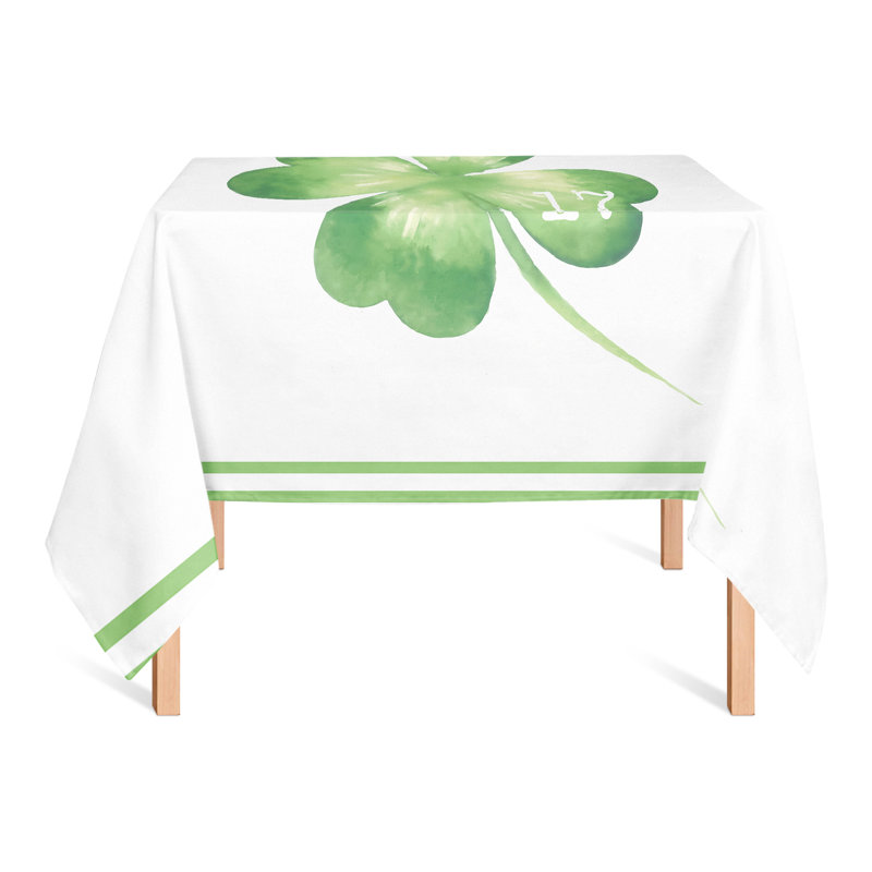 Anjaliyah Striped Square Tablecloth