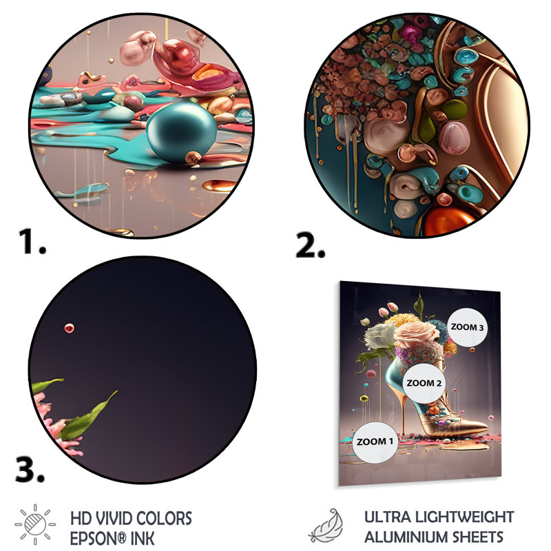 - Décoration murale en métal tendance, H 20 po x l 12 po
