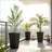 Modern Design Stackable Tapered Planters,Set of 3 Outdoor Planters-128986337