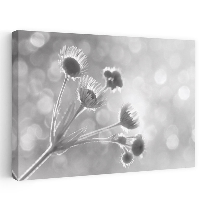 Fleurs sauvages I, art contemporain, H 24 po x l 16 po