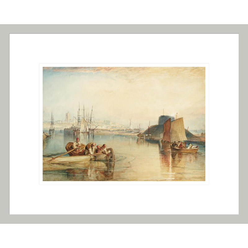 «Aldborough Suffolk» par Joseph Mallord William Turner, impression giclée sur cadre, 13,47 po H x 16,75 po L