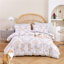 Shubozeman Sateen Box Stitch Floral Comforter-1654237361