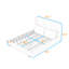 Ensemble de lit plateforme tapissier avec 2 coussins-1826791142-1826791136