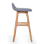 Ensemble de 2 tabourets de bar 28,5 po Mid-Century-1274046635-1274046638