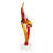 Jalbert Handmade Glass Abstract Figurine / Sculpture Decorative Object