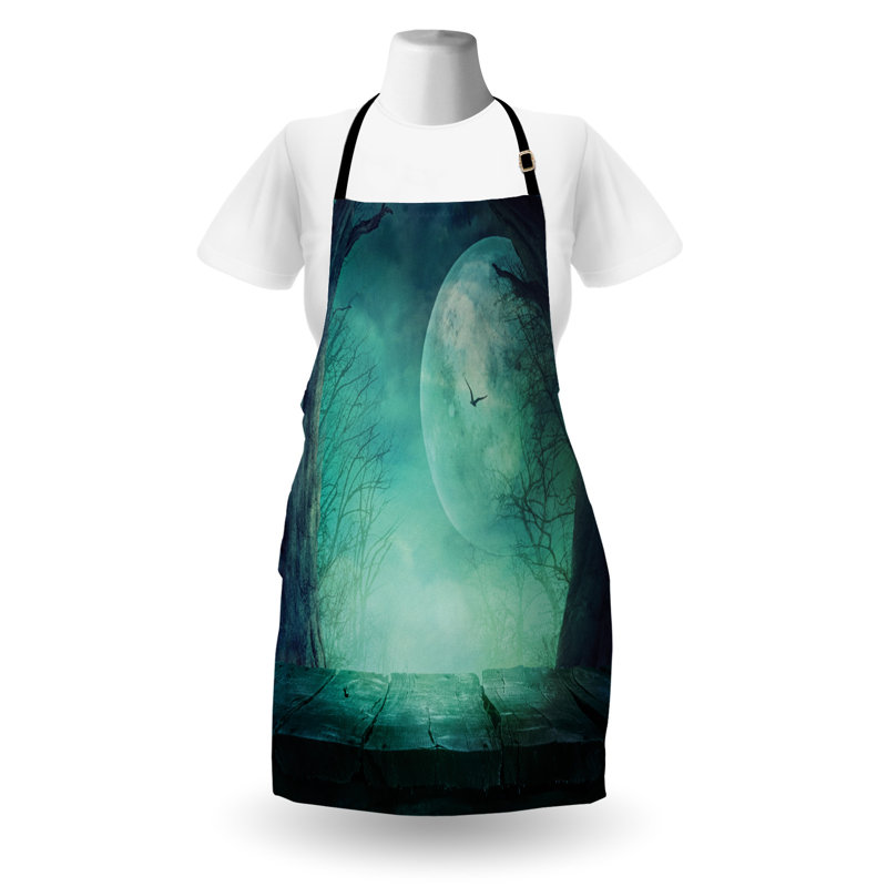 Tablier d'Halloween sans motif bavoir