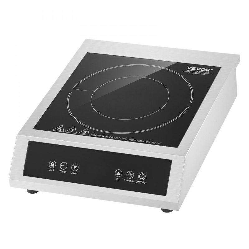 Brûleur de comptoir portatif commercial à induction 3500W 11 niveaux, 220
