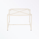 iron frame coffee table with mesh table top