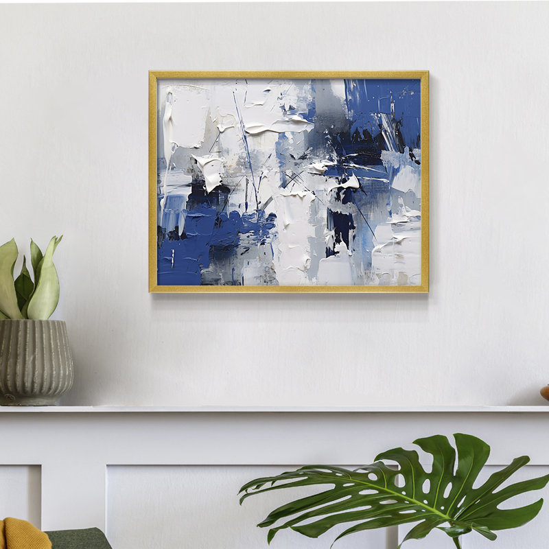 Abstract Series-CXLI -Framed Print - Restickable