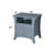 Gray Finish Accent Table
