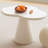 Cream End Table,irregular Side Table