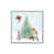 Polished Chrome Single Picture Framed, Solid Wood