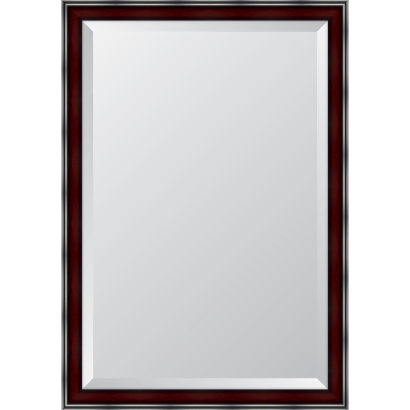 Flat Wall Mirror, Brown
