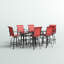 Ensemble bistro 6 places Motto-2126746417