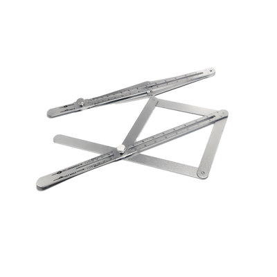 A chopper Multi-Angle Cornerer Stainless Steel Protractor Unglazed Corner Angle Finder