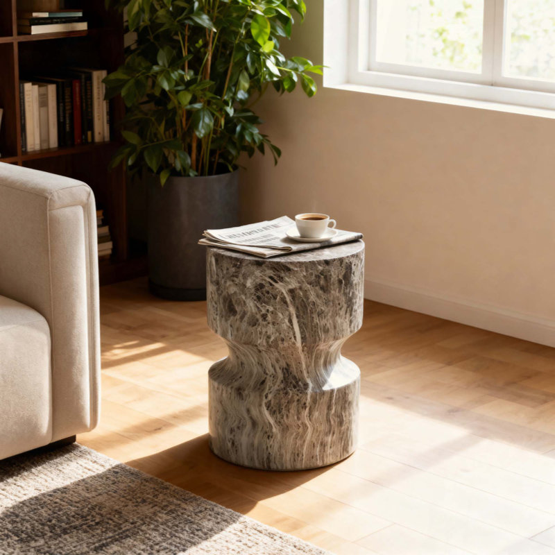 Table d'appoint d'extérieur pour terrasse