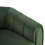 Fauteuil demi-tonneau pivotant rembourré Maravilla-1452498389
