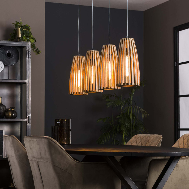Montville 4 - Light Steel Pendant