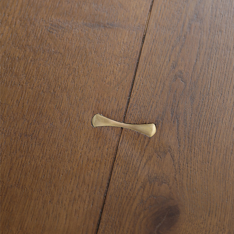 Nordic style solid wood dining table, Walnut, 29.5"H x 78.7"L x 35.4"W