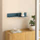 Wessel Iron Wall Mounted 5 Hooks with Shelf