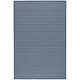 Herringbone Navy Machine Washable Rug