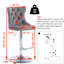 Tabouret pivotant à hauteur réglable Hukam-273615980-273616017