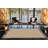 Beige-Toned Geometric Patterned Decorative Rug-781094665
