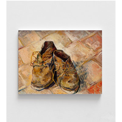 Chaussures par Vincent Van Gogh, reproduction d'art encadrée, art mural, art mural, art mural encadré, art mural encadré