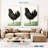 Brampt Standing Black Chicken-108427923