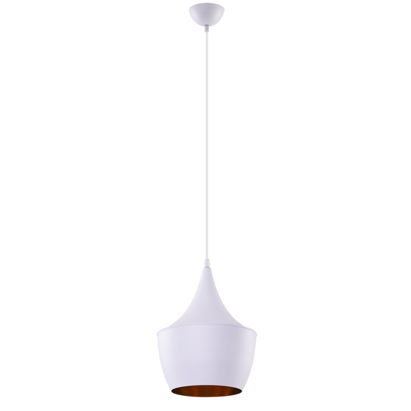 Orient 1 - Light Unique/Statement Pendant, White/Gold, White