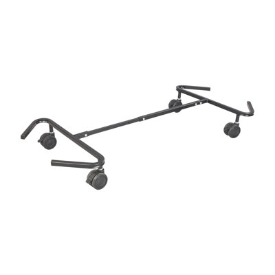 ECR4Kids Universal Cot Trolley for Classroom Organization, Childrens Furniture, Black-Piece