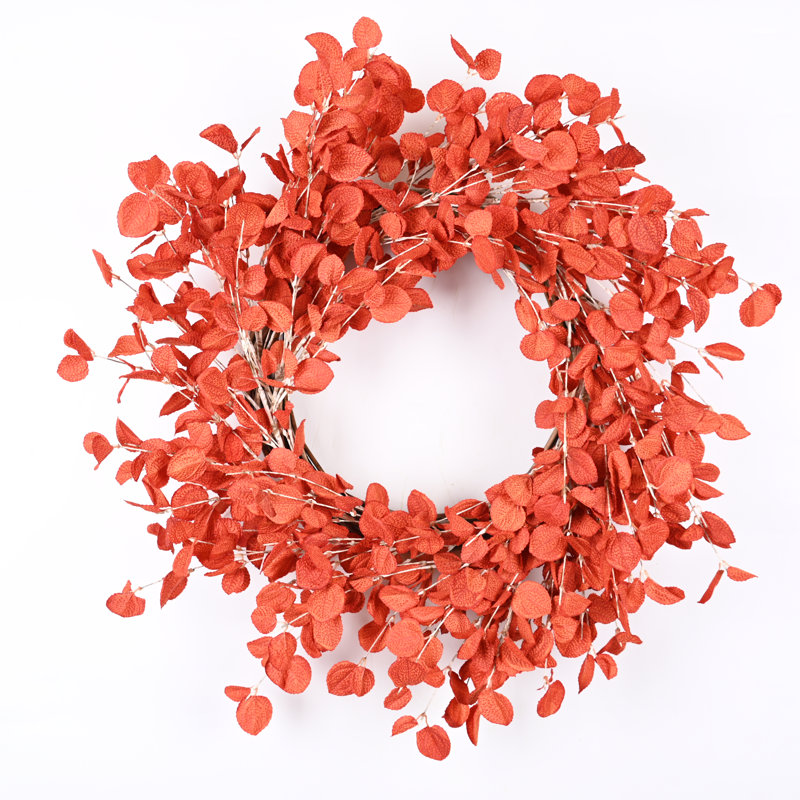 24'' Handcrafted Faux Eucalyptus Wreath