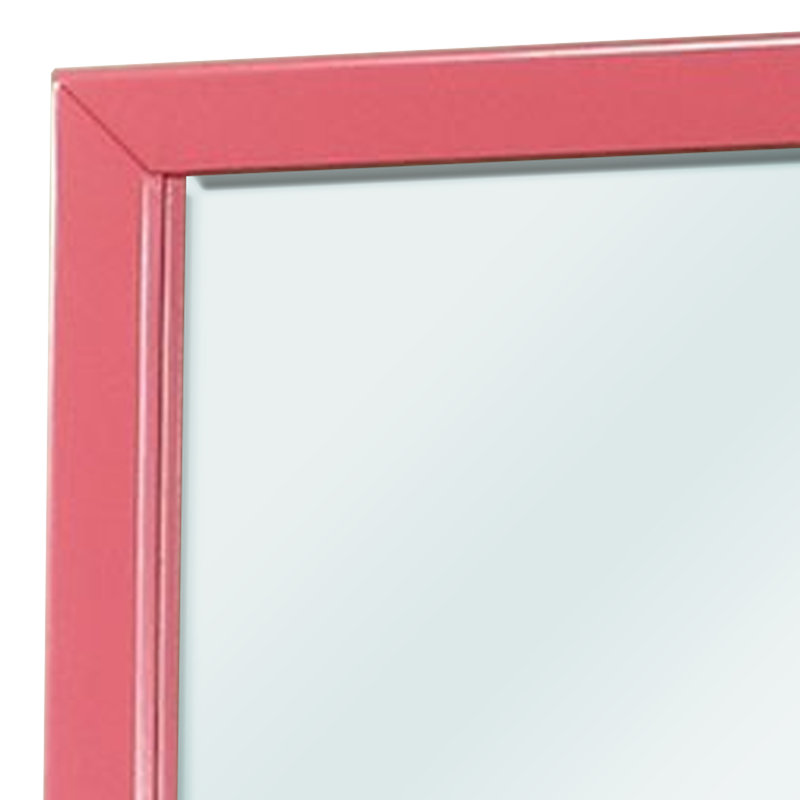 Romney Wood Flat Wall Mirror