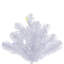 Crystal White Pine Artificial Christmas Tree with LED Multi Colored Lights with Stand-138141847-148844841