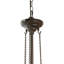 Louanne 24"W 3-Light Tiffany-Style Dragonfly-Motif Pendant Light