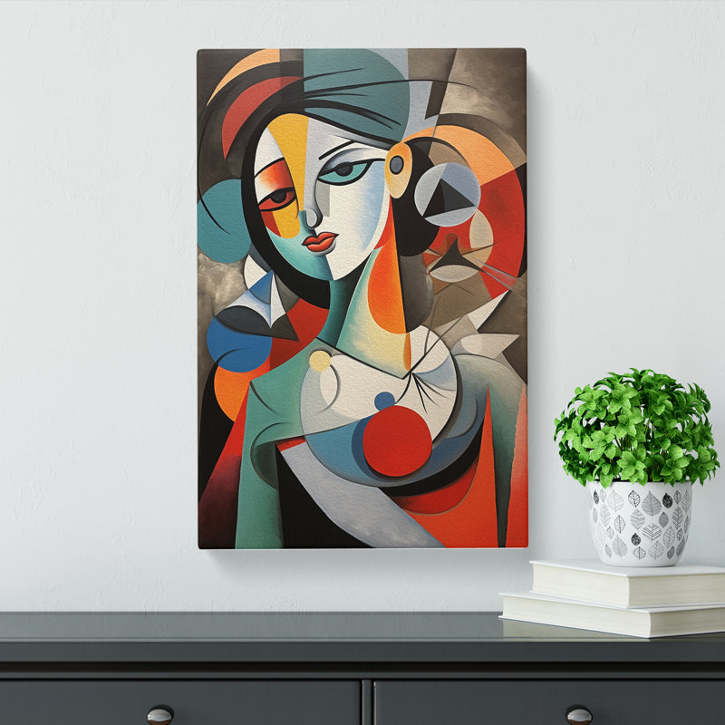 Pablo Picasso Hard Edge - Print, 60cm H x 40cm W x 3cm D