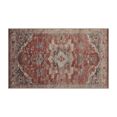 Machine Washable Gray Area Rug