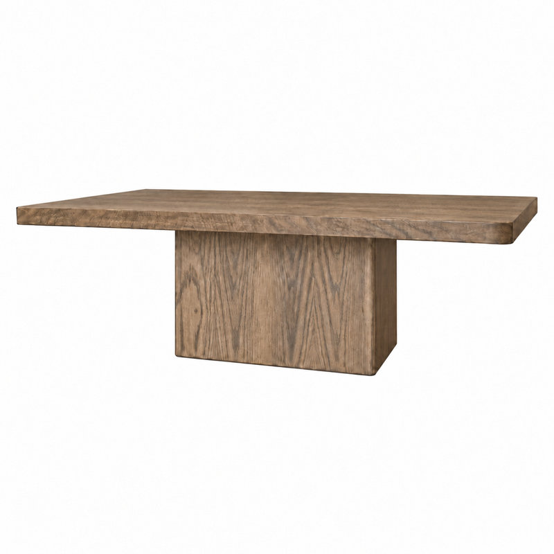 Audrey Solid Wood Coffee Table, Oak