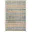 Zoya Striped Area Rug in Brown/Blue-51109117
