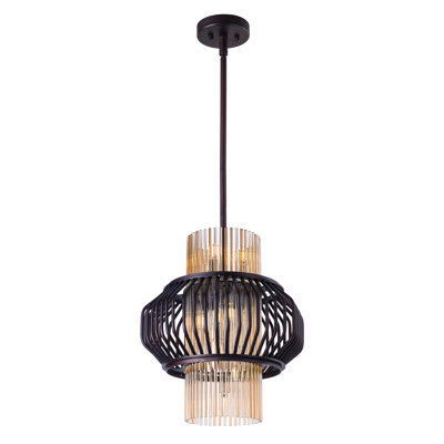Agee 12 - Light Dimmable Geometric Chandelier