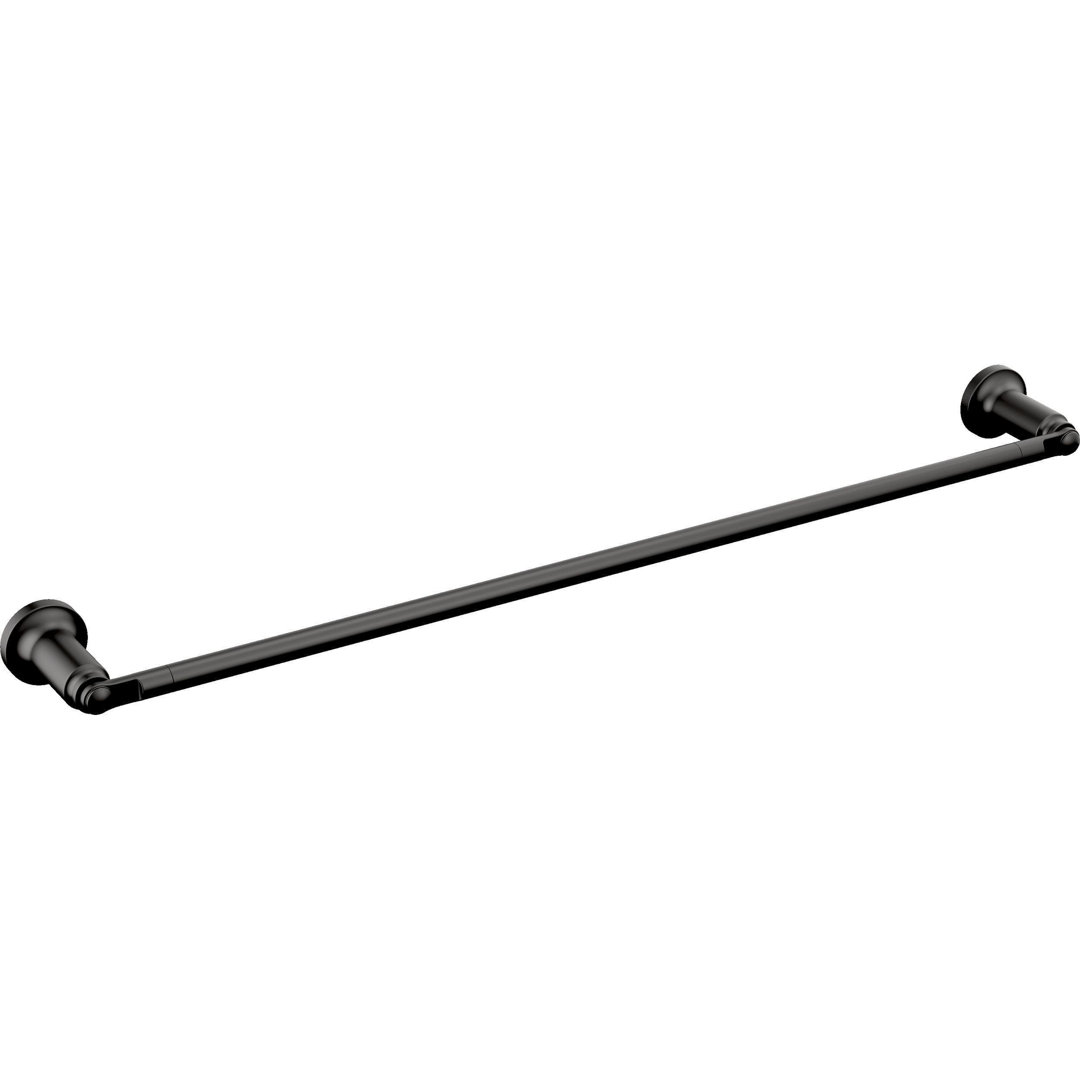 Delta Saylor Wall Mounted 24" Towel Bar in Matte Black Delta 