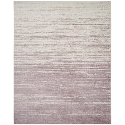 Bethlyn Ombre Cream/Purple Area Rug
