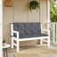 Coussin d'extérieur 2 pièces pour banc Claire, tissu Oxford touffeté Claire-106483293-115183588