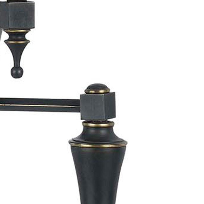 Lampe de table noire 31 po Funches